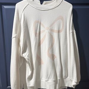 Aerie Big Chill Bow Sweatshirt